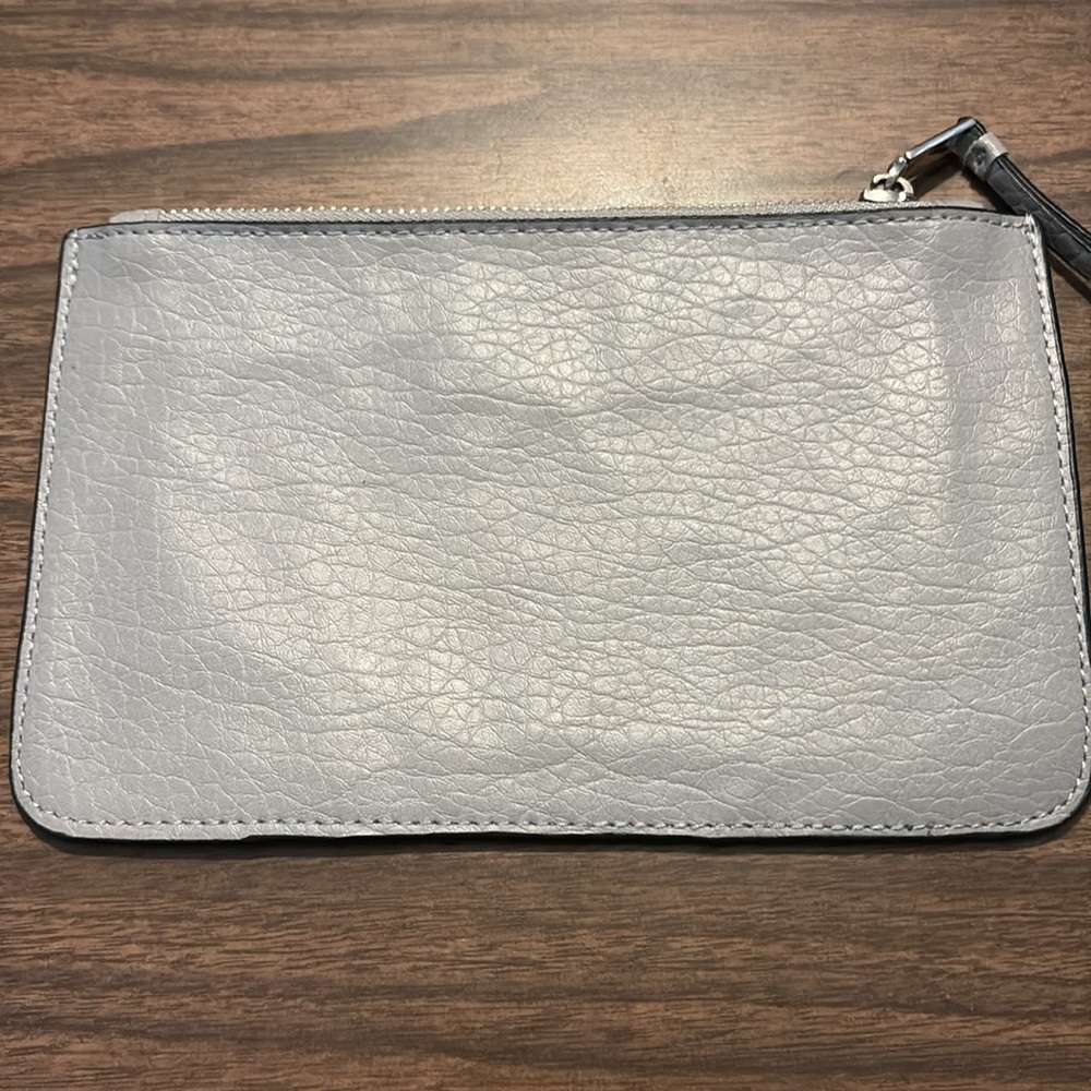 Juicy Couture Gray Clutch Wristlet Purse Wallet - Picture 3 of 6